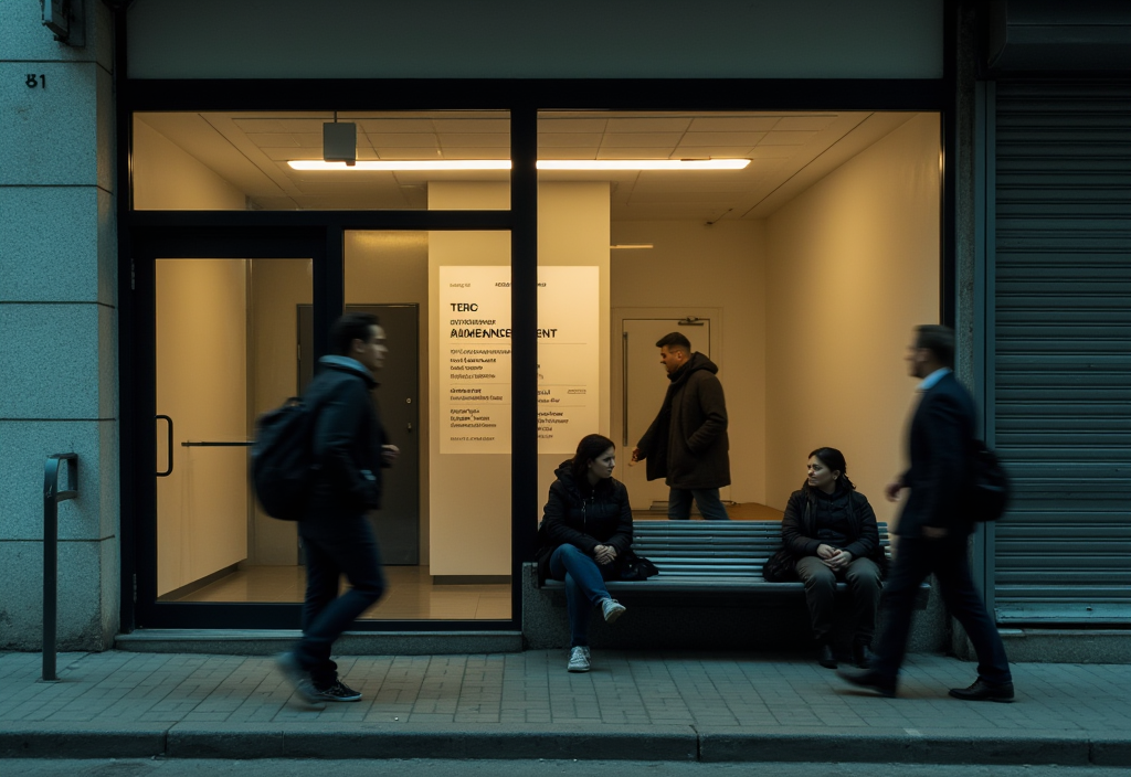 The Clinics Quietly Opening in the Migrant Corridors — The Lost Archive, 2124
