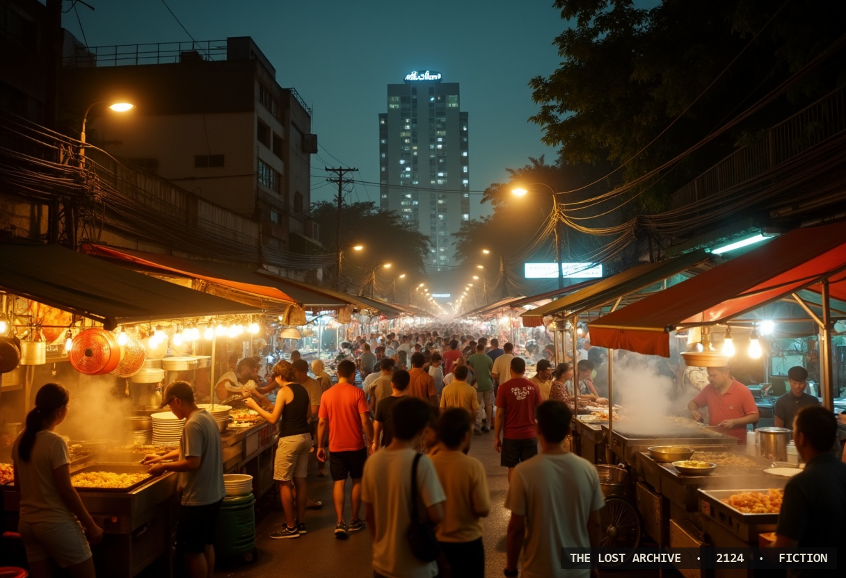The Last Night Markets of Summer Refuse to Close Early — The Lost Archive, 2124