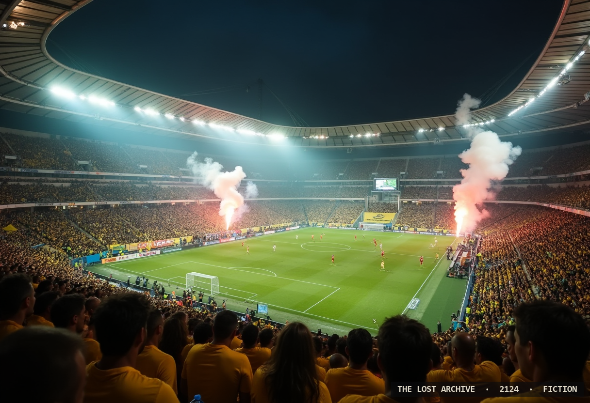 The Heat-Hour Football League Kicks Off Under the Stars — The Lost Archive, 2124